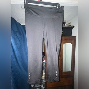 Old Navy Black Leggings with Button Detail